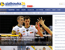 Tablet Screenshot of m.siatkowka24.com